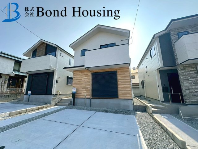 竹の台小学校まで徒歩5分　竹の台1期全3棟　2号棟の完成予想図