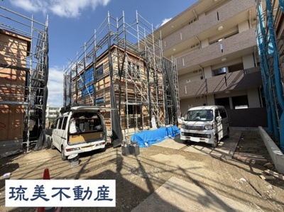 【外観パース】 | 沖縄市大里4期（全4棟）2号棟 | 外観パースです