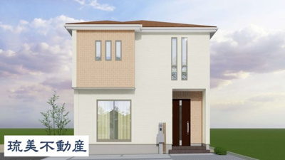 【外観パース】 | 沖縄市大里4期（全4棟）2号棟 | 外観パースです