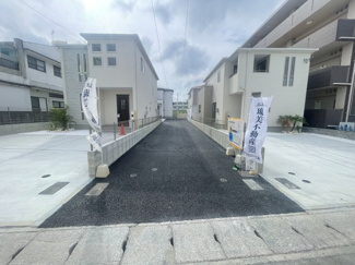 【前面道路含む現地写真】 | 沖縄市大里4期（全4棟）ラスト2号棟 | ※協定部分♪