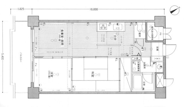 【間取り】 | ライオンズマンション片瀬白田