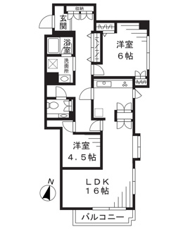 【間取り】 | ソレイユ廣川