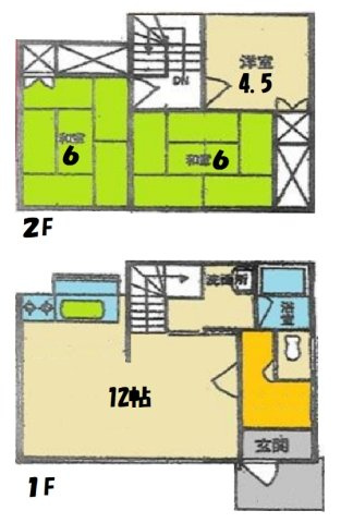 大網白里市清名幸谷　中古戸建の間取り|図面と現況に相違がある場合、現況を優先致します。