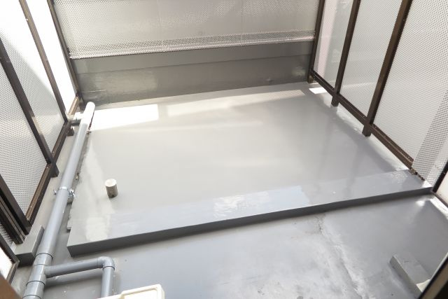 レディースマンション　明星館のバルコニー