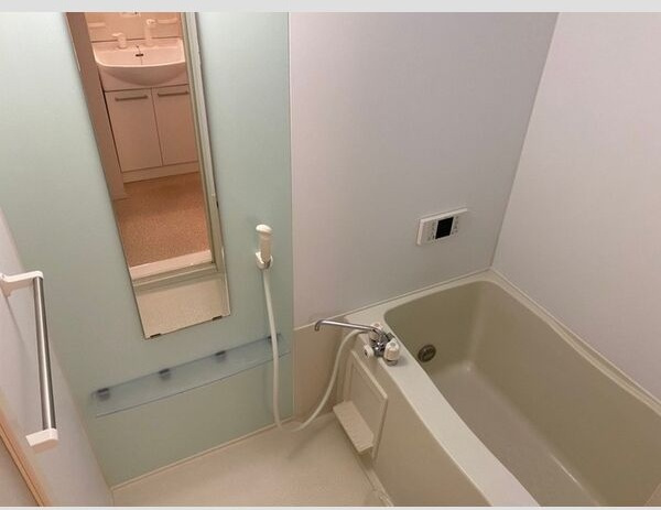 フラットアイランドの浴室