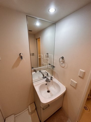 【洗面所】 | プレサンス谷町アルファ | プレサンス谷町アルファ　独立洗面台