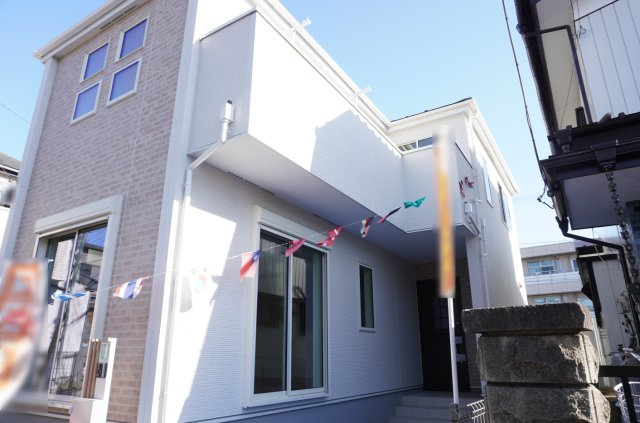 草加市苗塚町 新築分譲住宅の外観