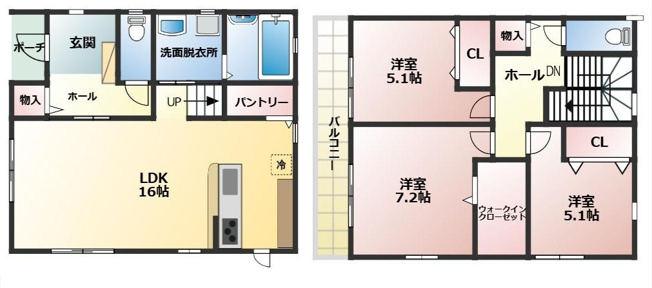 【間取り】 | 上益城郡嘉島町大字鯰