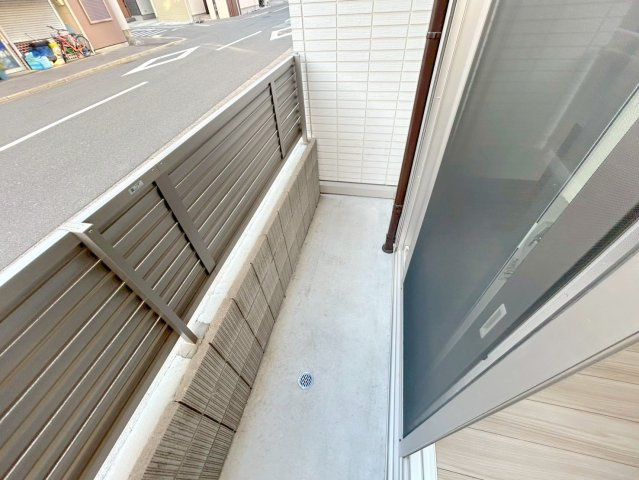 Maison　de　Espoir豊里のバルコニー