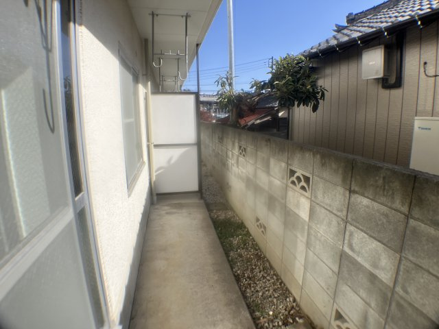 バレー中浦和のバルコニー