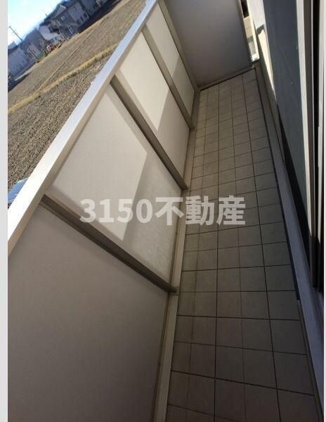 ルーエ岐南　Aのバルコニー