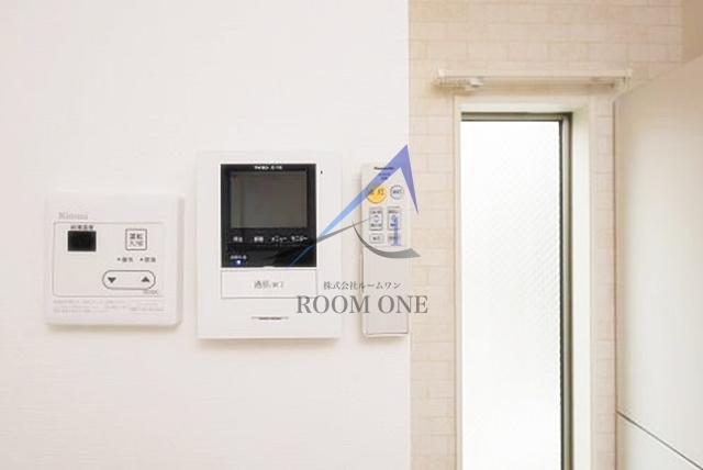 あおばはうす立花　のセキュリティ|モニター付きインターホンです。