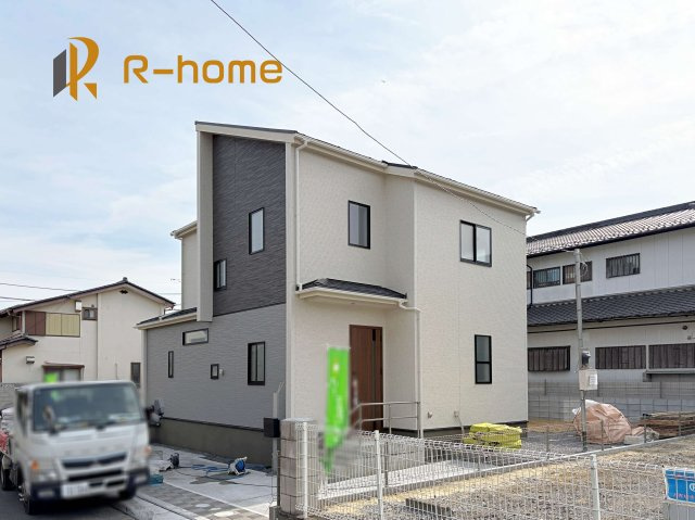 土浦市天川2丁目6期　新築戸建て　1号棟の外観|ご予約を頂ければ、『平日』はもちろん『早朝』や『夜間』もご見学可能です♪お気軽にお申し付けください♪