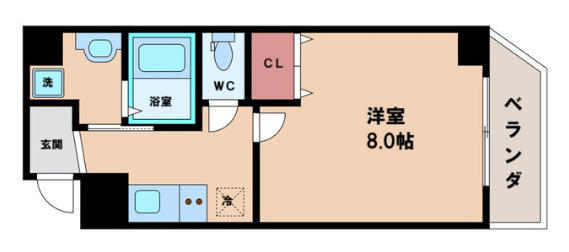 【間取り】 | フィオーラマンション天王寺
