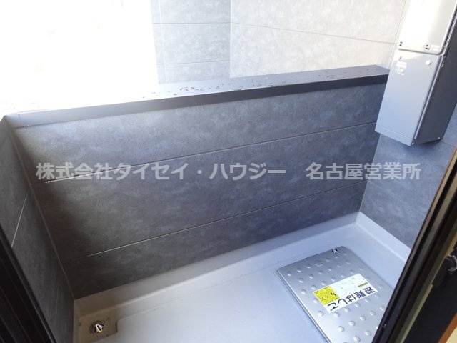 Cherim中村公園Onyxのバルコニー|洗濯ものを干すのに十分なスペースです