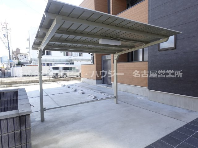 Cherim中村公園Onyxの設備|屋根付きの駐輪場完備です！