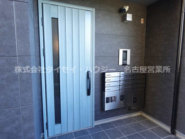 Cherim中村公園Onyxのエントランス|オートロック、防犯カメラで安心のエントランスです