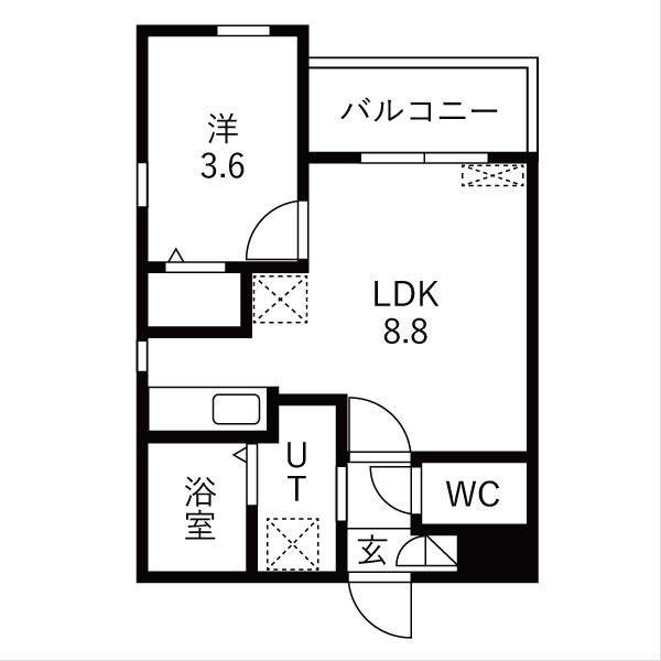 Cherim中村公園Onyxの間取り