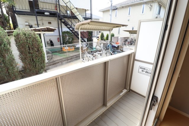 ブランコートのバルコニー