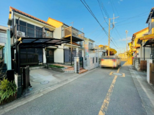 狭山市狭山台1丁目　中古戸建の前面道路含む現地写真|1/30　撮影