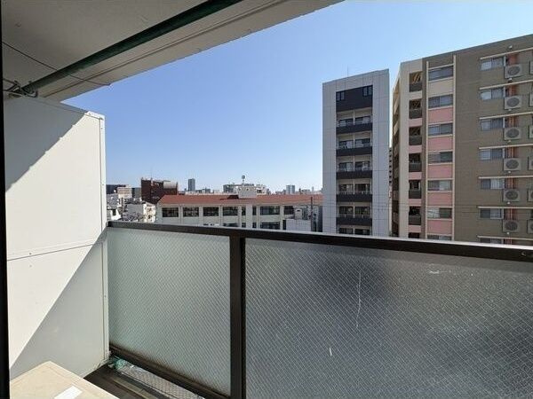 I　Cube玉造のバルコニー