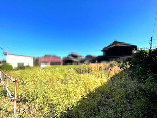 高島市今津町梅原112坪土地の外観