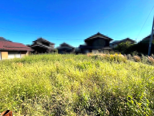 高島市今津町梅原112坪土地の外観