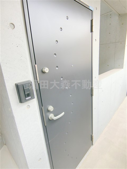 ヴァンテジオ蒲田の玄関