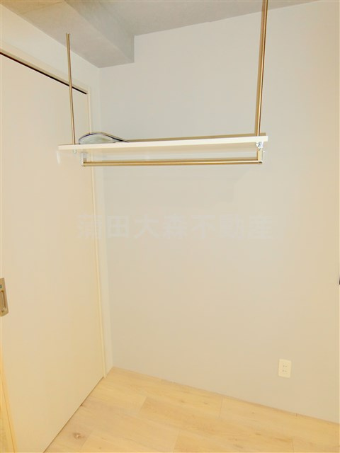 ヴァンテジオ蒲田の収納|オープンクローゼット