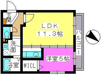 【間取り】 | レスピーザⅢ