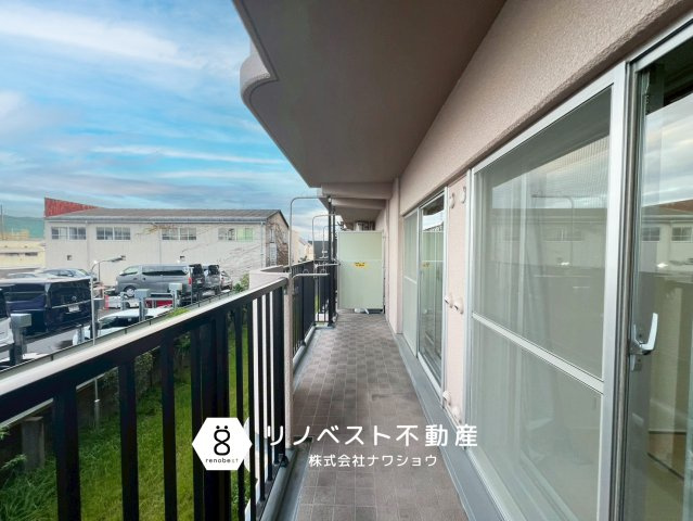 若江岩田スカイハイツの玄関|お気に入りのシューズボックスの設置が可能です◎