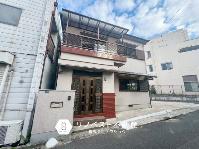 東大阪市長瀬町１丁目の外観|2台分の駐車スペース完備！
土地面積46.54坪