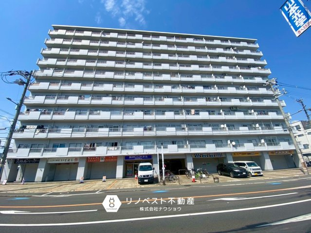 アクロシャトー永和の外観|南向きで陽当たり良好◎周辺環境も充実したマンションです♪