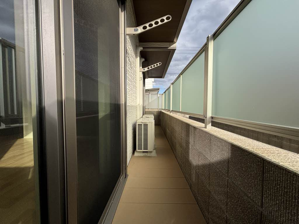 フルール　ド　ソレイユのバルコニー