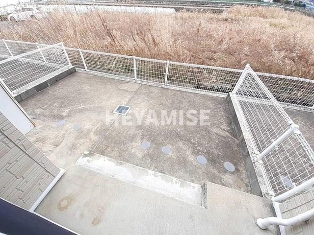 リバーサイドハウス参番館のバルコニー