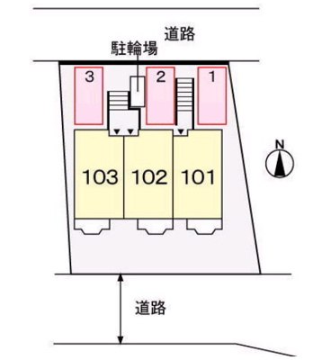 【区画図】 | カーサ・クララ | ☆神戸市垂水区　カーサ・クララ☆