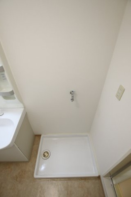 【設備】 | 田中マンション | 室内洗濯機置場