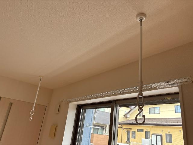 ダブルアールの設備|室内物干し