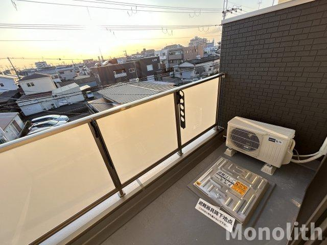グランハーモニーのバルコニー