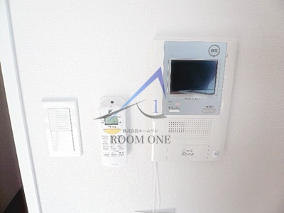 アクシーズタワー川口幸町のセキュリティ|モニター付きインターホンです。