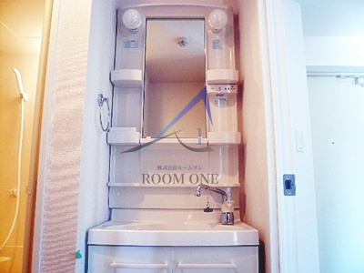 アクシーズタワー川口幸町の洗面所|洗面台です。