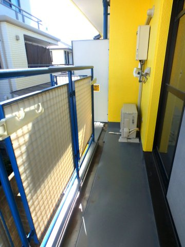 フラット３Ｎのバルコニー|広々としたバルコニーです