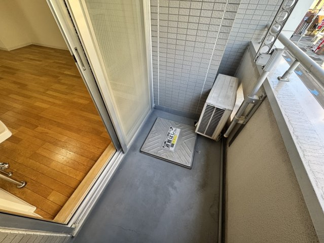 ジラールペルゴのバルコニー