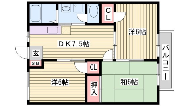 ローゲンハイツの間取り