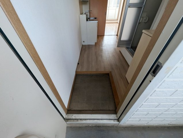 川越市大字青柳の賃貸マンションの玄関|ゆったりとした玄関です