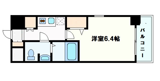 【間取り】 | ジュネーゼグラン南堀江