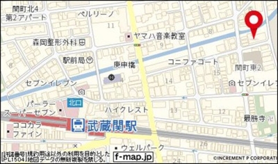 【地図】 | ゾンネンハイム武蔵関