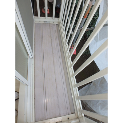 【バルコニー】 | ドミール2号棟 | 開放的で明るい空間を演出してくれるバルコニーです