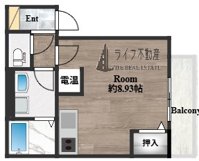 アート徳庵の間取り
