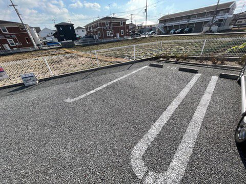 グランディールⅡ－Ａの駐車場